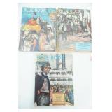 Vintage 1950s Blue Book Magazines 3ct
