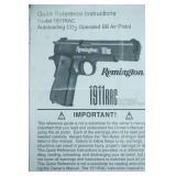 Remington 1911 RAC. Autoloading CO2 BB Air Pistol