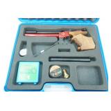 MATCHGUNS Air Pistol and Case. MG-1 Made in Italy. 4.5 cal.