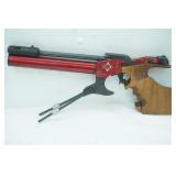 MATCHGUNS Air Pistol and Case. MG-1 Made in Italy. 4.5 cal.