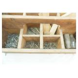 Wooden Tool Tray with Hardware