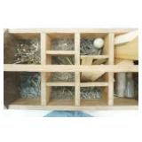 Wooden Tool Tray with Hardware