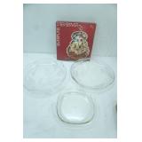 Silverplate 3-Tier Server, Crystal Serving Plates