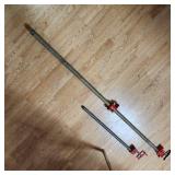 Lot of 2 Pipe Clamps