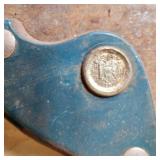 Hand Saw with Blue Handle