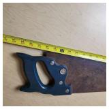 Hand Saw with Blue Handle