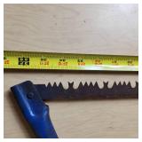 Bow Saw with Blue Frame