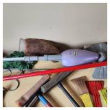 Window Scrapers, Squeegees, Scrubbers, and Brooms