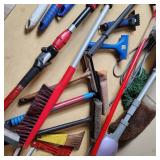 Window Scrapers, Squeegees, Scrubbers, and Brooms