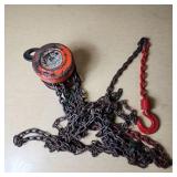 Olympia 1 Ton Chain Hoist with Hooks