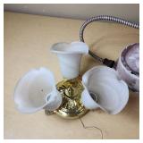 Variety of Household Lighting Fixtures and Parts