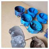 Electrical outlet and junction boxes