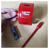 Morse Hole Saw Set with Extension