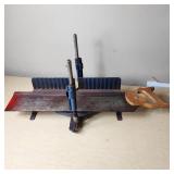 Stanley No. 60 1/2 Miter Box with Saw