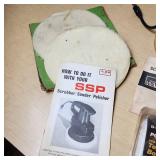 Montgomery Ward Powr Kraft Model TWH 8165A Scrubber/Sander/Polisher with Accessories