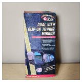 CIPA Dual View Clip-On Towing Mirror