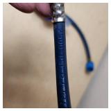 Lot of Automotive A/C Refrigerant Charging Hoses and Gauge