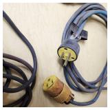 Lot of Electrical Cords and Extension Cables