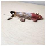 Antique Wooden Fish Decoy