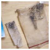 Lot of Fishing Tackle and Accessories including Mister Twister Lures, Water Gremlin Sinkers, and Hooks