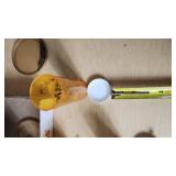 Lot of Mixed Hardware Items including Screws, Bolts, and Fasteners