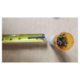 Lot of Mixed Hardware Items including Screws, Bolts, and Fasteners