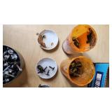 Miscellaneous Hardware Lot including Screws, Bolts, and Nuts