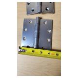 Lot of Hinges Including Stanley and Various Sizes