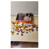 Assorted Hardware and Fasteners in Containers