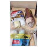 Painting Tools and Supplies including Wooster Masonry Coater, Roller Trays, and Paint Rollers