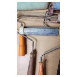 Paint Roller Lot including Sears Roebuck Roller, Contractor Packs, and Accessories