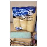 Paint Roller Lot including Sears Roebuck Roller, Contractor Packs, and Accessories