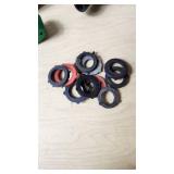 Assorted Garden Hose Connectors, Nozzles, and Accessories