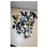 Assorted Garden Hose Nozzles and Connectors