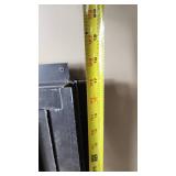 Used Sliding Window with Black Frame, Total Dimension 18x30