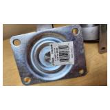 3" Swivel Cast Iron Caster Wheels with Load Capacity 250 lbs