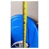 Playstar Blue Toddler Swing with Ropes and Safety Straps