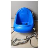 PlayStar Blue Toddler Swing with Rope and Hooks
