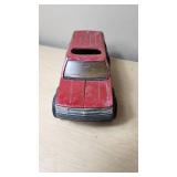 Tonka and Nylint Toy Vehicle Lot including Tonka Trailer, Nylint Fire Truck, and Tonka Bucket Truck