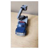 Tonka and Nylint Toy Vehicle Lot including Tonka Trailer, Nylint Fire Truck, and Tonka Bucket Truck