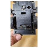 Tonka and Nylint Toy Vehicle Lot including Tonka Trailer, Nylint Fire Truck, and Tonka Bucket Truck