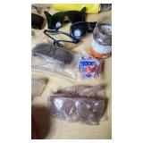 Assorted Safety Equipment including Ear Protection, Safety Glasses, and Goggles