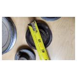 Lot of Metal Pulleys