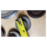 Lot of Metal Pulleys