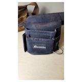 Tool Bags including Leather Tool Pouch and Black Canvas Tool Bag