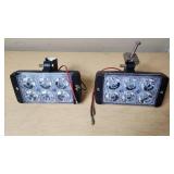 LED Work Lights with Mounting Brackets