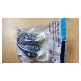 Leviton Electrical Components including 30/50 Amp Dual Power Plug, 50A Surface Mount Power Outlet, and Vehicle Use Outlet