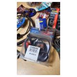 Assorted Automotive and Electrical Items including Engine Heater, Light Bulbs, and Wiring