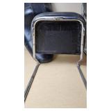 Harley Davidson and Other Motorcycle Parts Set including Sportster Seat, Backrest, and Various Accessories