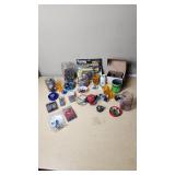 Assorted Automotive Parts with Edelbrock Pump and Accessories including PressureRiser Model and Prestone Flush 